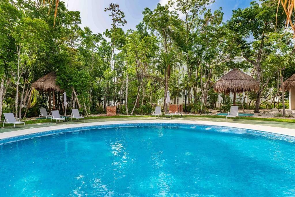 Lovely Cozy Apt W/Pool 2 Bedrooms. Great Location! Puerto Morelos Exterior photo
